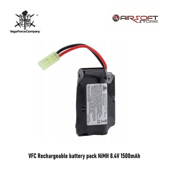 VFC Rechargeable battery pack NiMH 8.4V 1500mAh