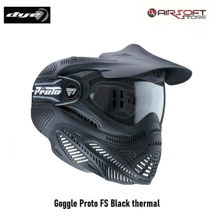 DYE PRECISION Goggle Proto FS Black thermal