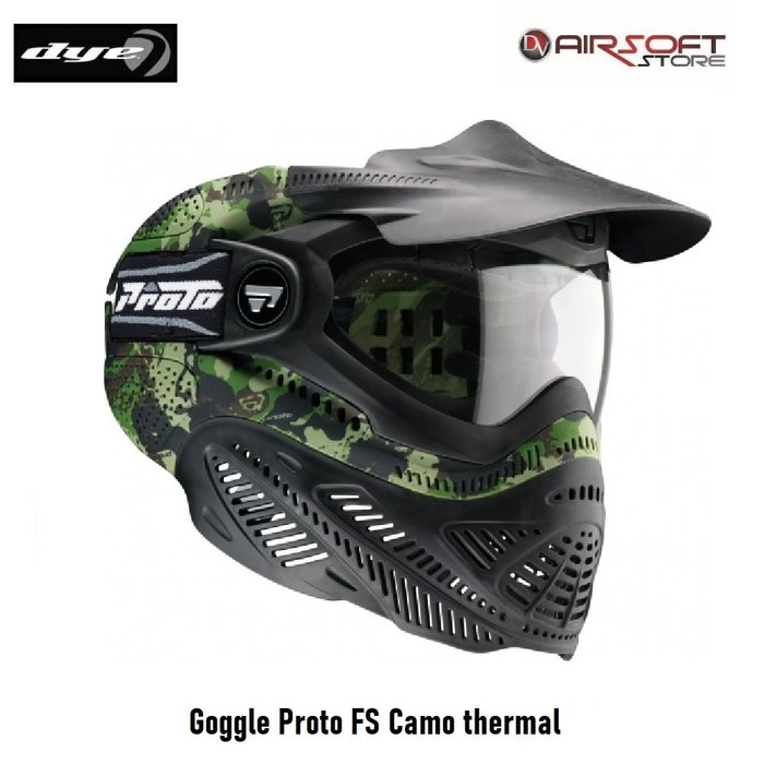 DYE PRECISION Goggle Proto FS Camo thermal