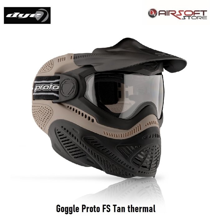 DYE PRECISION Goggle Proto FS Tan thermal