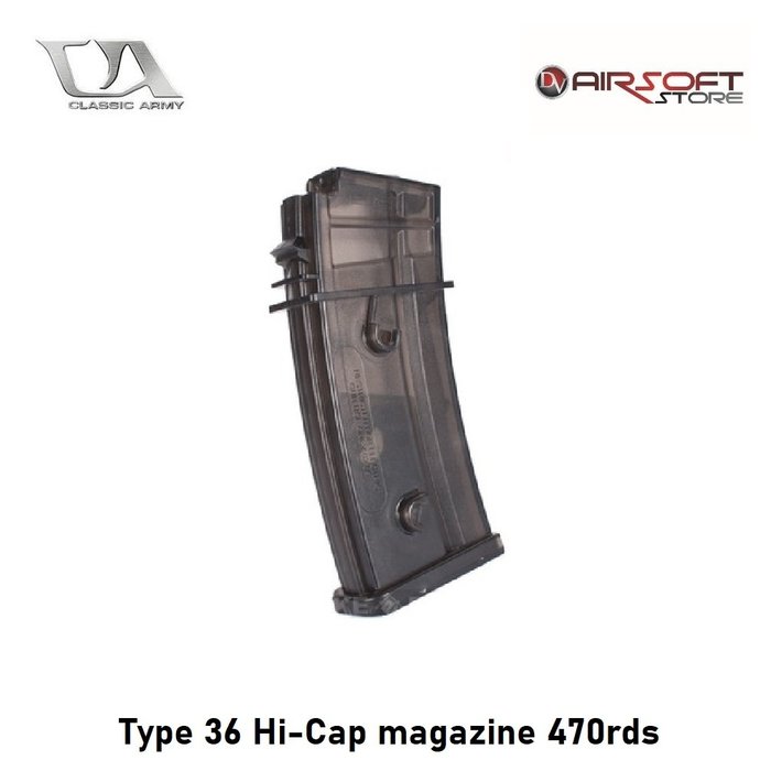 Classic Army Type 36 Hi-Cap magazine 470rds