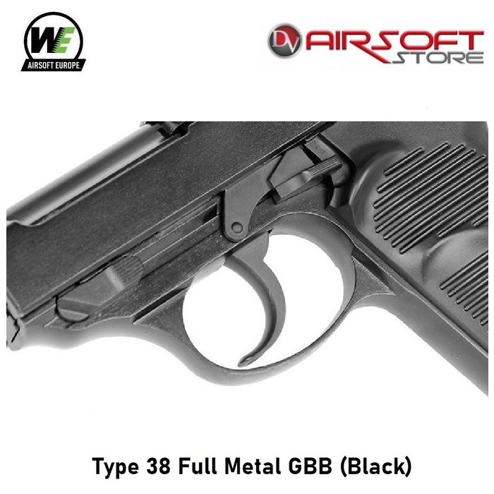 WE (Wei Tech) Type 38 Full Metal GBB (Black)