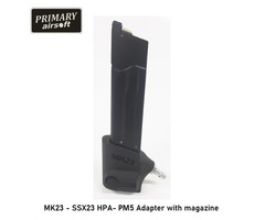 Primary Airsoft MK23 - SSX23 HPA- PM5 Adapter with magazine