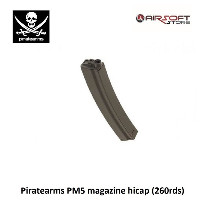 PIRATE ARMS PM5 magazine hicap (260rd)