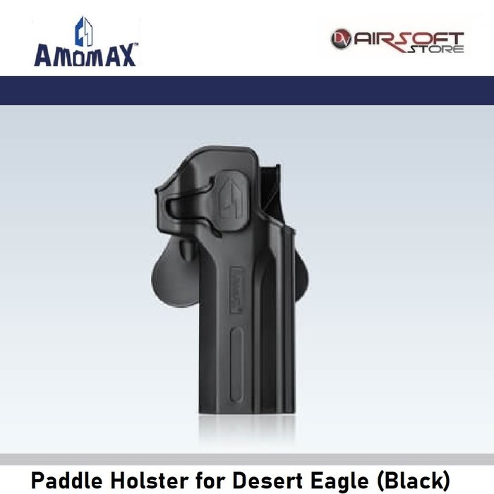 Amomax Paddle Holster for Desert Eagle (Black)