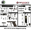 WE (Wei Tech) WE17-18c part G-66 Magazine spring guide