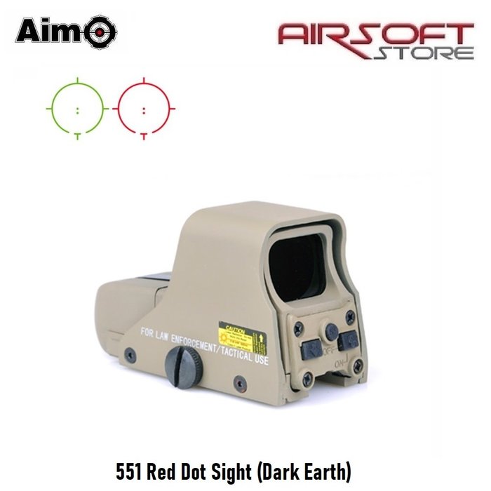 Aim-O 551 Red Dot Sight (Dark Earth)