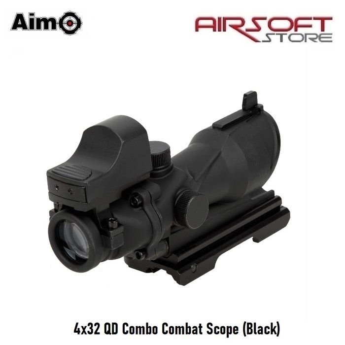 Aim-O 4x32 QD Combo Combat Scope (Black)