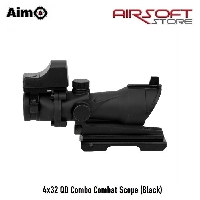 Aim-O 4x32 QD Combo Combat Scope (Black)