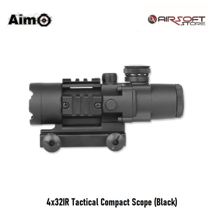 Aim-O 4x32IR Tactical Compact Scope (Black)