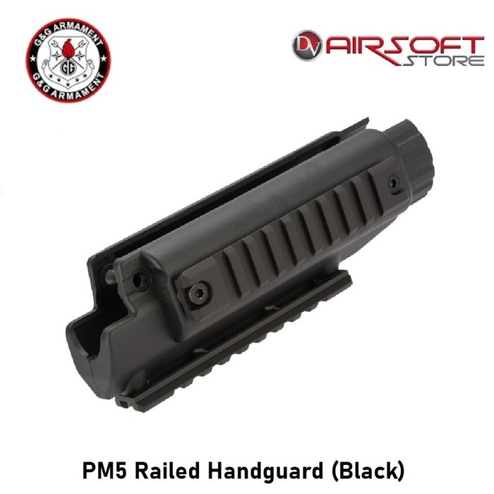 G&G PM5 Railed Handguard (Black)