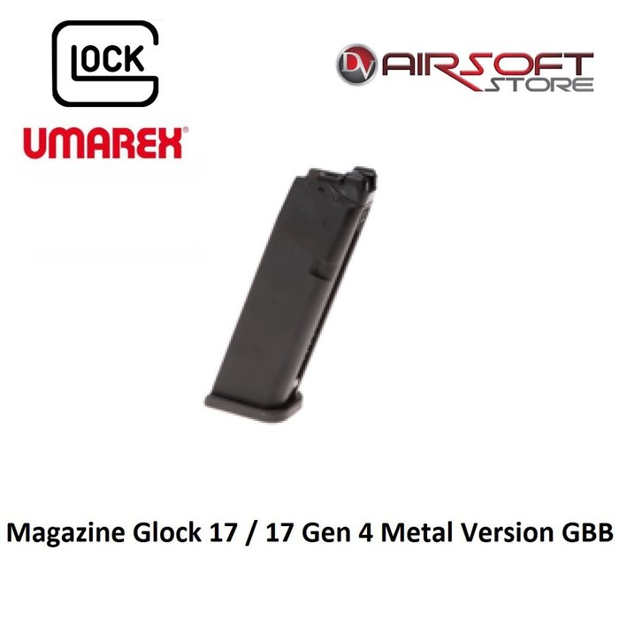 Glock Magazine Glock 17 / 17 Gen 4 Metal Version GBB