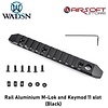 WADSN Rail Aluminium M-Lok and Keymod 11 slot (Black)