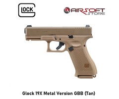 Glock 19X Metal Version GBB (Tan)