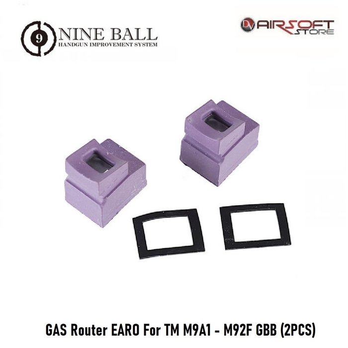 Nine Ball GAS Router EARO For TM M9A1 - M92F GBB (2PCS)
