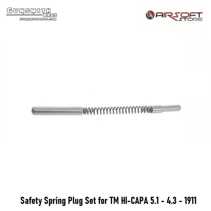 Gunsmith Bros Safety Spring Plug Set for TM HI-CAPA 5.1 - 4.3 - 1911