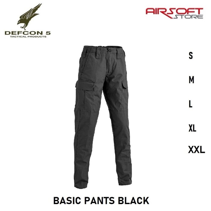DEFCON 5 BASIC PANTS BLACK