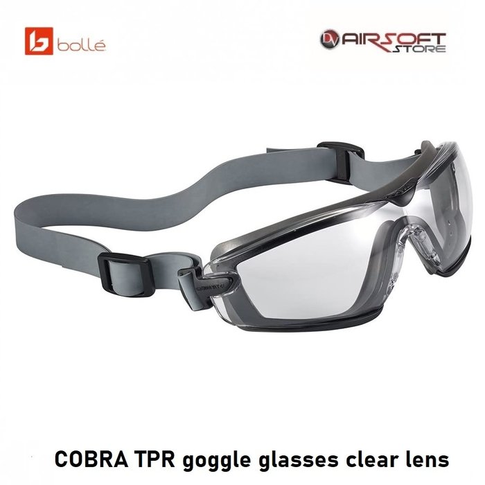 Bollé COBRA TPR goggle glasses clear lens