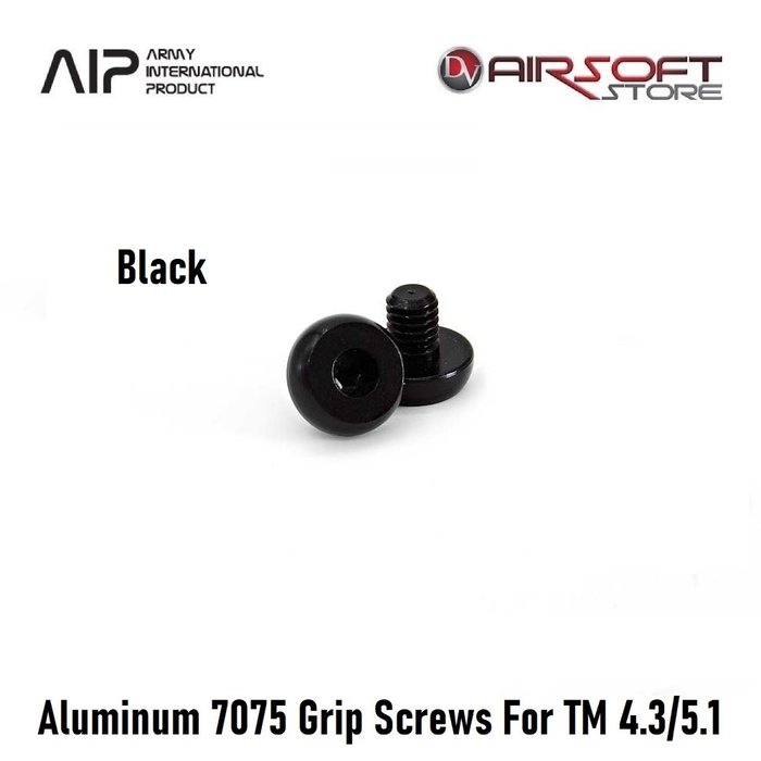 AIP Aluminum 7075 Grip Screws For TM 4.3/5.1
