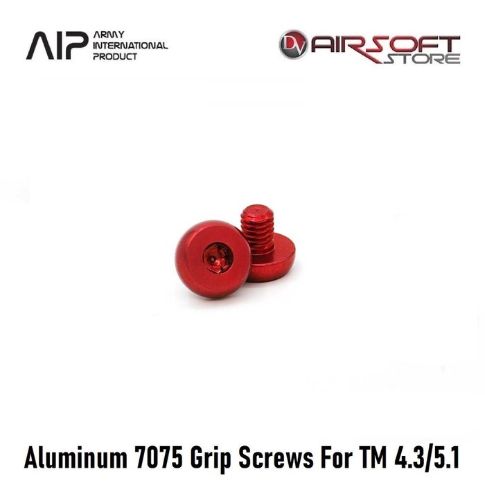 AIP Aluminum 7075 Grip Screws For TM 4.3/5.1