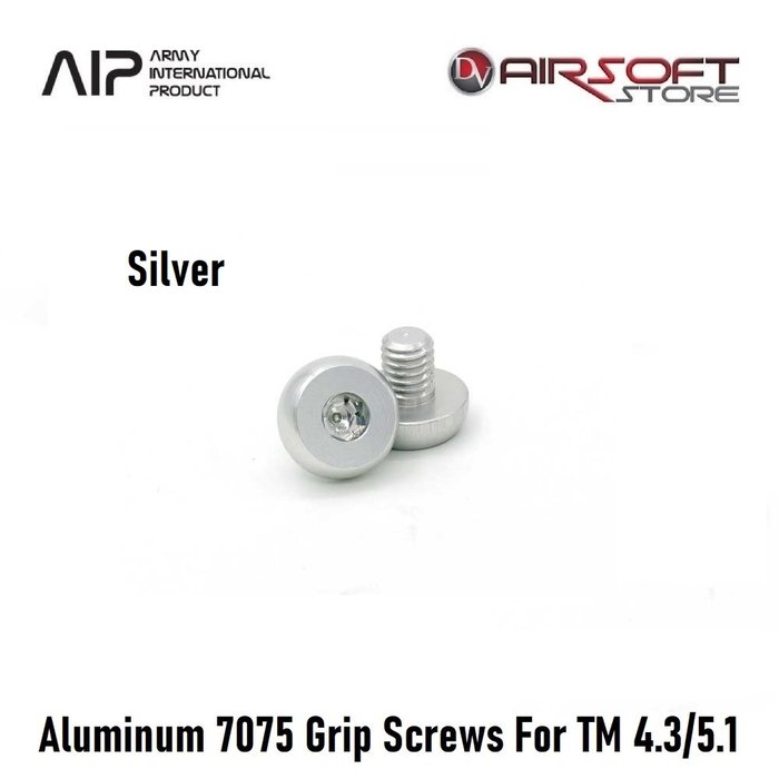 AIP Aluminum 7075 Grip Screws For TM 4.3/5.1