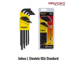 Inbus Sleutelset (L-Sleutel) USA Standard