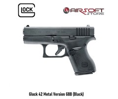 Glock G42 Metal Version GBB (Black)