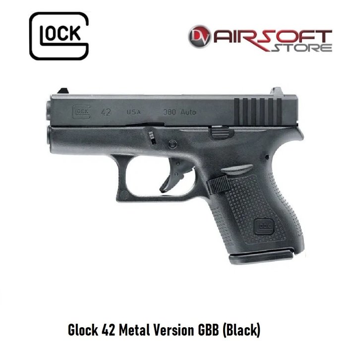 Glock G42 Metal Version GBB (Black)