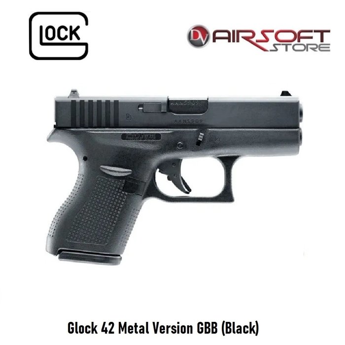 Glock G42 Metal Version GBB (Black)