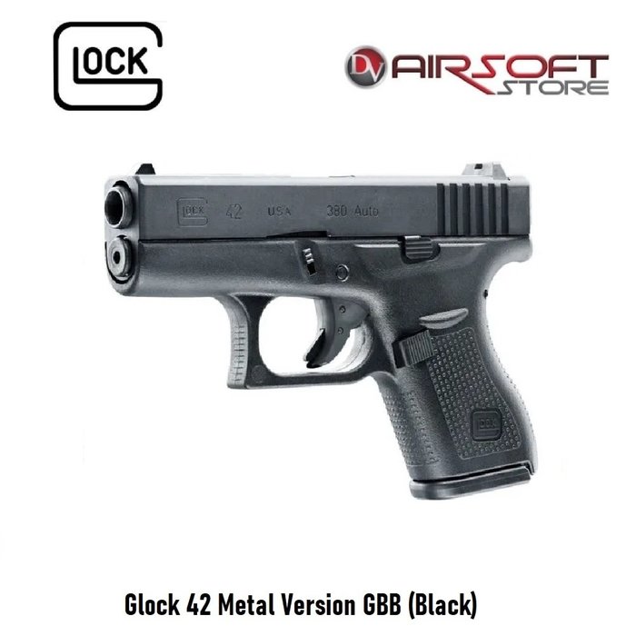Glock G42 Metal Version GBB (Black)