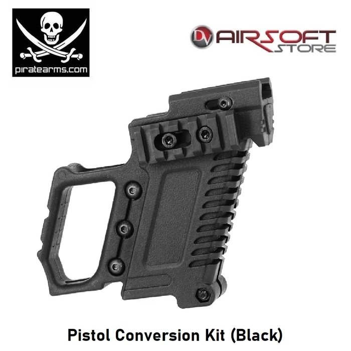 PIRATE ARMS Pistol Conversion Kit (Black)