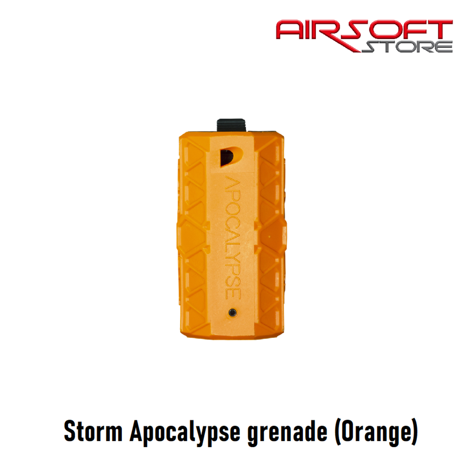 Grenade airsoft à gaz Storm Apocalypse ORANGE - Atelier Airsoft