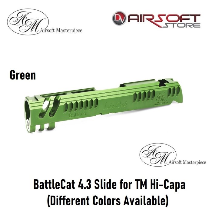 Airsoft Masterpiece BattleCat 4.3 Slide for TM Hi-Capa