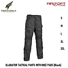 DEFCON 5 GLADIATOR TACTICAL PANTS WITH KNEE PADS (Black)