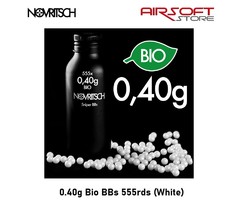NOVRITSCH 0.40g Bio BBs 555rds (White)