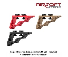 Angled Skeleton Grip Aluminium M-Lok - Keymod