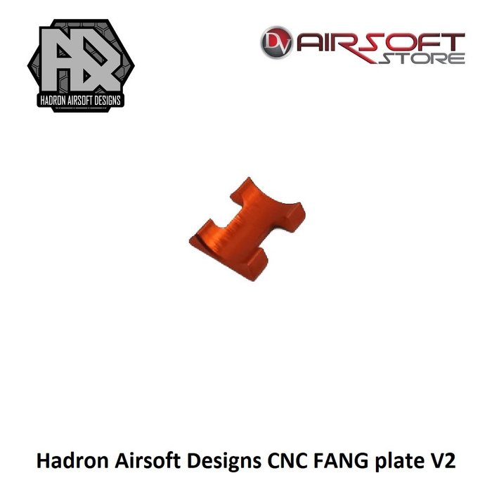Hadron Airsoft Designs CNC FANG plate V2