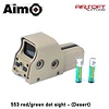 Aim-O 553 red/green dot sight - (Desert)