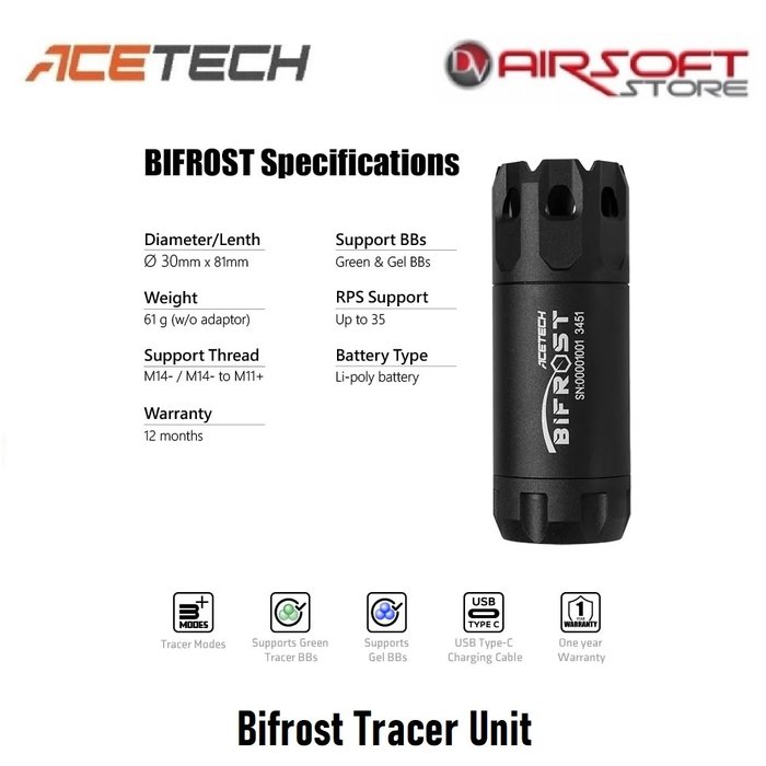 ACETECH Bifrost Tracer Unit
