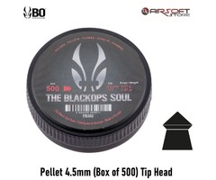 BO Pellets 4.5mm (Box of 500) Tip Head
