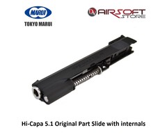 Tokyo Marui Hi-Capa 5.1 Original Part Slide with internals (Black)