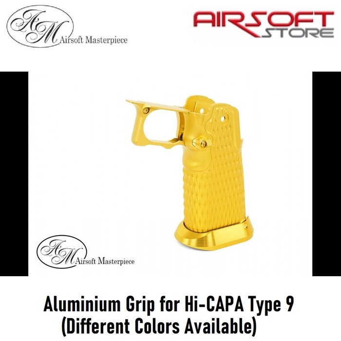 Airsoft Masterpiece Aluminium Grip for Hi-CAPA Type 9