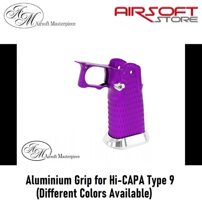Airsoft Masterpiece Aluminium Grip for Hi-CAPA Type 9