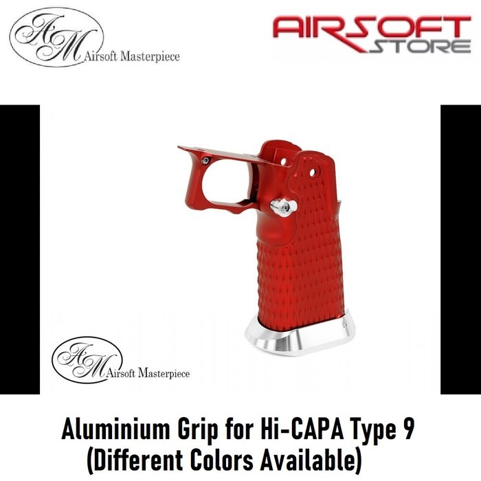 Airsoft Masterpiece Aluminium Grip for Hi-CAPA Type 9