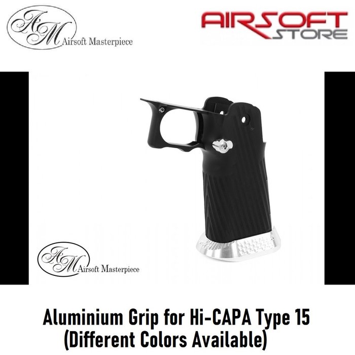 Airsoft Masterpiece Aluminium Grip for Hi-CAPA Type 15