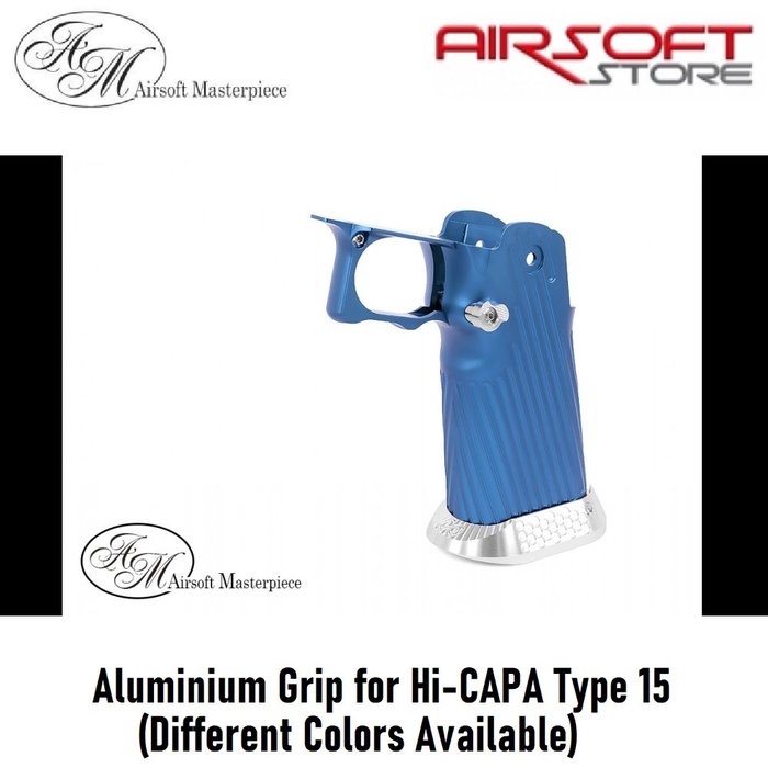 Airsoft Masterpiece Aluminium Grip for Hi-CAPA Type 15