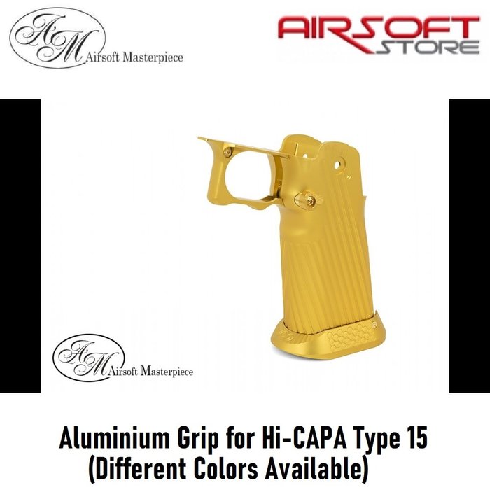 Airsoft Masterpiece Aluminium Grip for Hi-CAPA Type 15