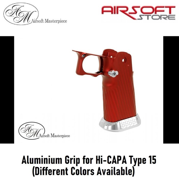 Airsoft Masterpiece Aluminium Grip for Hi-CAPA Type 15