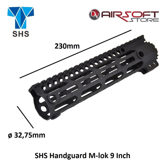SHS Handguard M-lok 9 Inch