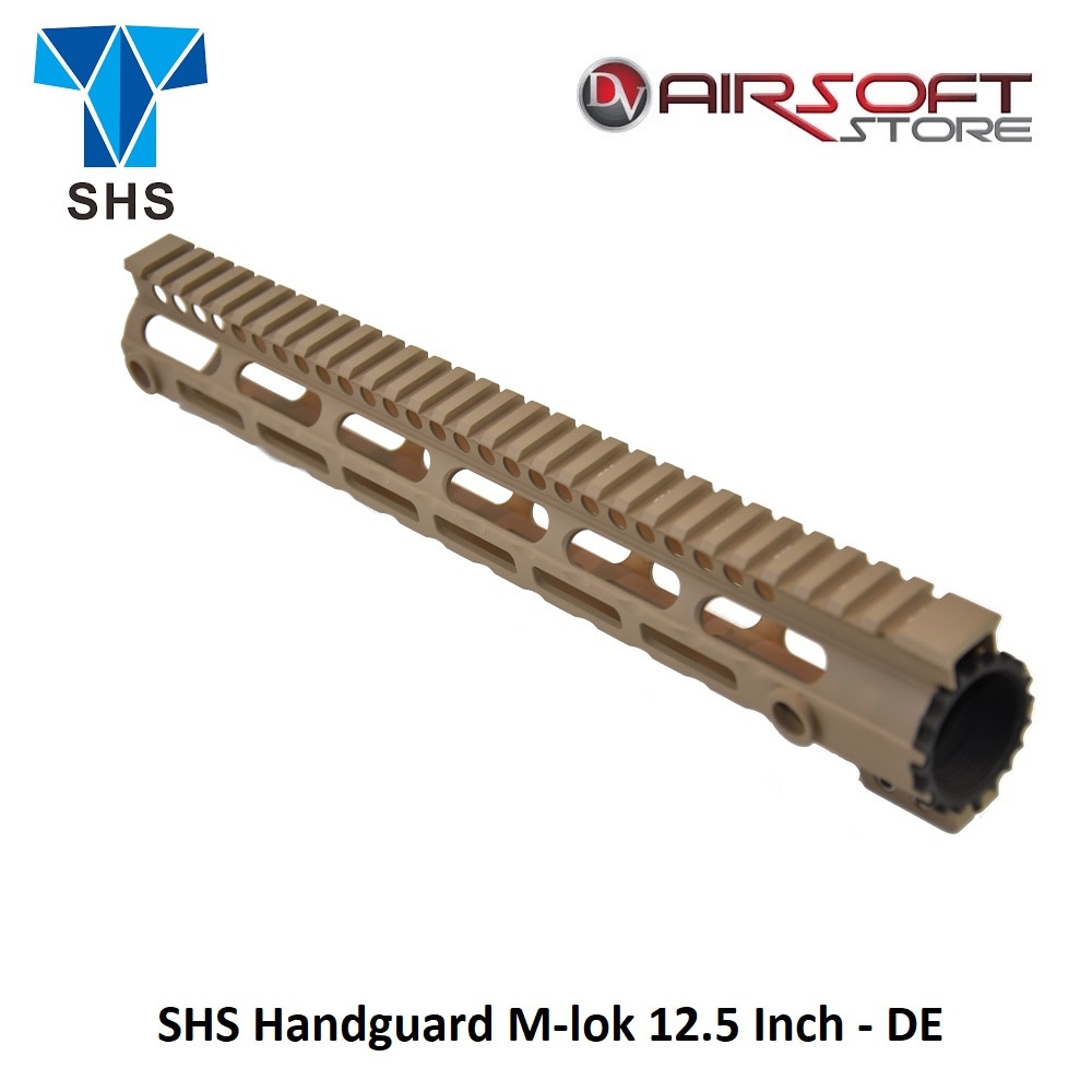 SHS Handguard M-lok 12.5 Inch - DE - Airsoft Store